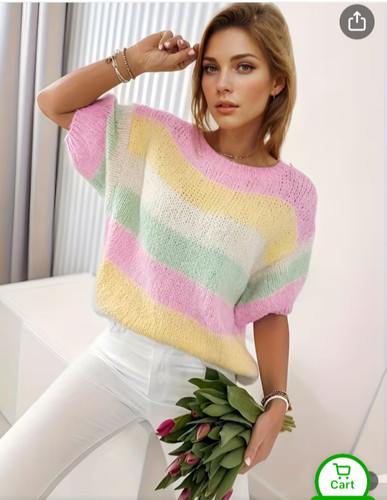 New pastel rainbow - new, short