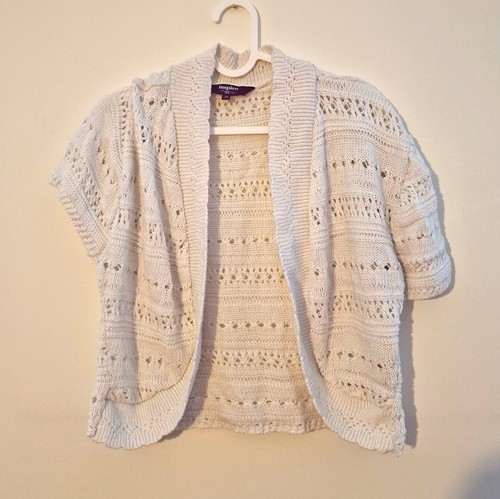 Inspire white open - white, open-knit