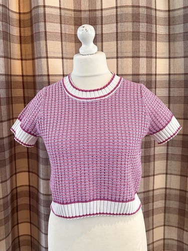 Stunning knitted short sleeve